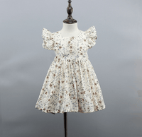 Floral Prints Kids Girl Dress - MiniMore