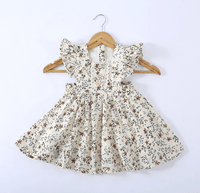 Floral Prints Kids Girl Dress - MiniMore