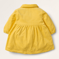 Soft Cotton Fabric Girl's Casual Dress - MiniMore