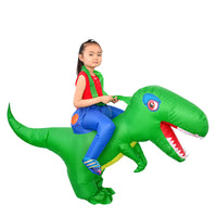 Inflatable Dinosaur Kids Costume -T REX  Age 3-5 Years - MiniMore