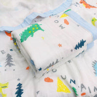 Baby Muslin  6 Layers Blankets 100% Organic Cotton - MiniMore