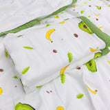 Baby Muslin  6 Layers Blankets 100% Organic Cotton - MiniMore