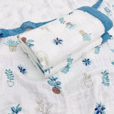 Baby Muslin  6 Layers Blankets 100% Organic Cotton - MiniMore