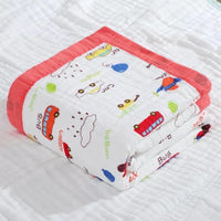 Baby Muslin  6 Layers Blankets 100% Organic Cotton - MiniMore