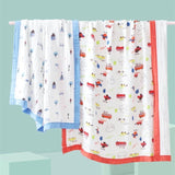 Baby Muslin  6 Layers Blankets 100% Organic Cotton - MiniMore