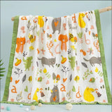 Baby Muslin  6 Layers Blankets 100% Organic Cotton