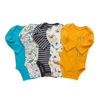 Baby Boy Bodysuit  5 Piece set 100% Cotton - MiniMore