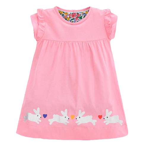 Fabric Girl's Summer Dress - MiniMore